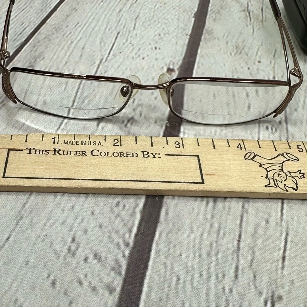vtg versace Stylish Eyeglasses frames with Case designer